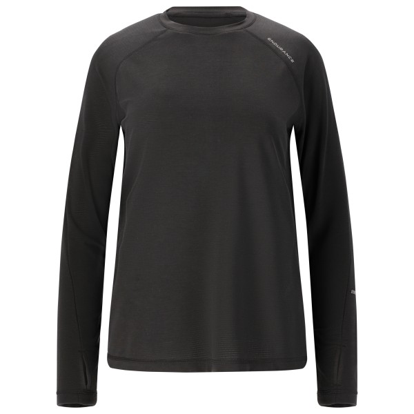 ENDURANCE - Women's Joan L/S Midlayer - Laufshirt Gr 40 schwarz von ENDURANCE
