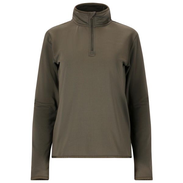 ENDURANCE - Women's Vironic Waffle Melange Loose Fit Midlayer - Fleecepullover Gr 36 braun von ENDURANCE