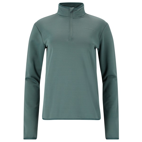 ENDURANCE - Women's Vironic Waffle Melange Loose Fit Midlayer - Fleecepullover Gr 44 türkis von ENDURANCE