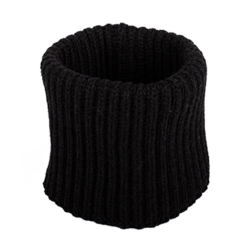 ENEA CASHMERE Schlauchtuch aus Merinowolle, Schwarz , One size von ENEA CASHMERE