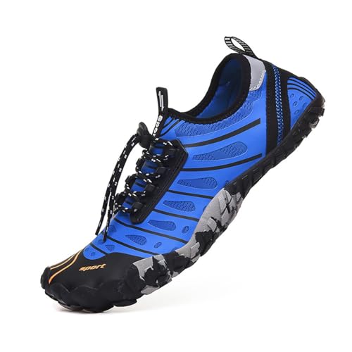 ENEN Barfuss Schuhe Damen, Paare Wasserschuhe Strandschuhe Schwimmschuhe Aquaschuhe mit Drainageloch, Sommer Atmungsaktiv Outdoor Fitnessschuhe Sport Traillaufschuhe von ENEN