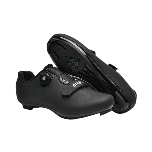 ENEN Fahrradschuhe Herren Damen, MTB Schuhe Abriebfester Rennradschuhe Fahrradschuhe Unisex, 36-47 EU Nylon-Sohle Mountainbike Rennrad Schuhe Radschuhe Kompatibel mit SPD und SPD-SL von ENEN