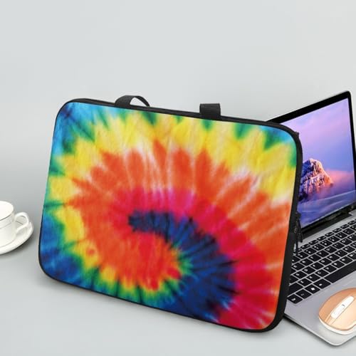 ENEN Laptoptasche 10-17 Zoll Laptop-Taschen, 3d muster Laptop Tasche Business Büro Arbeit Computertasche, Schlanke Notebook Tasche für Frauen Herren (Batik,12 Zoll) von ENEN