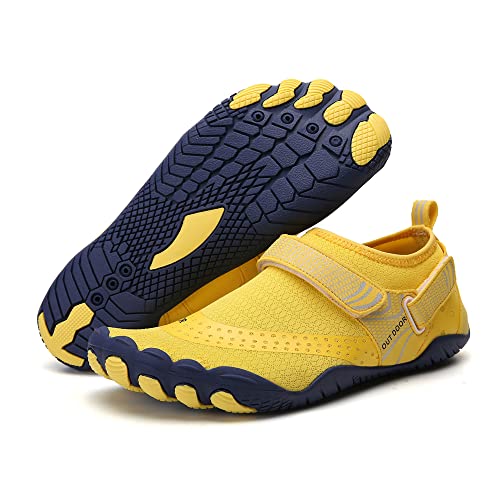 ENEN Unisex Badeschuhe Strandschuhe Wasserschuhe, Sommer Schnell Trocknend Aquaschuhe Schwimmschuhe Surfschuhe Leichte Barfussschuhe Aqua Schuhe für Damen Herren von ENEN