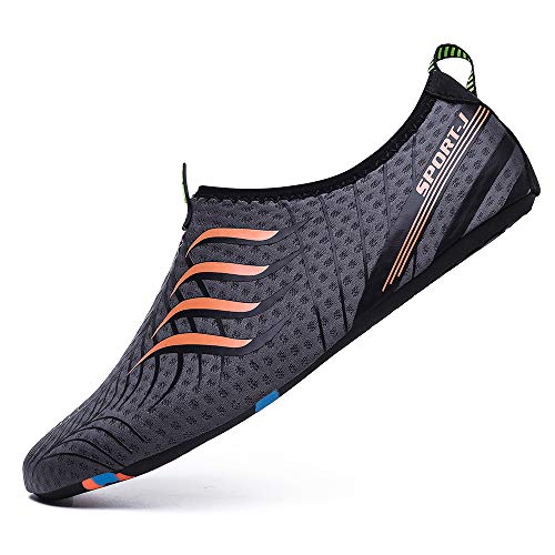 ENEN Unisex Badeschuhe Strandschuhe Wasserschuhe, Sommer Schnell Trocknend Aquaschuhe Schwimmschuhe Surfschuhe Leichte Barfussschuhe Aqua Schuhe für Damen Herren von ENEN