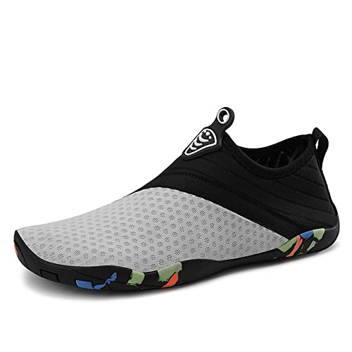 ENEN Unisex Badeschuhe Strandschuhe Wasserschuhe, Sommer Schnell Trocknend Aquaschuhe Schwimmschuhe Surfschuhe Leichte Barfussschuhe Aqua Schuhe für Damen Herren von ENEN