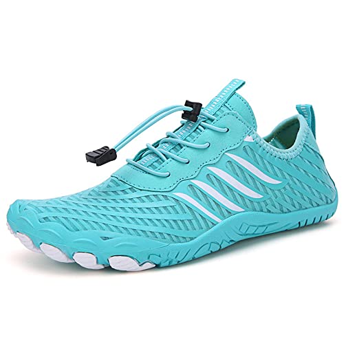 ENEN Unisex Badeschuhe Strandschuhe Wasserschuhe, Sommer Schnell Trocknend Aquaschuhe Schwimmschuhe Surfschuhe Leichte Barfussschuhe Aqua Schuhe für Damen Herren von ENEN