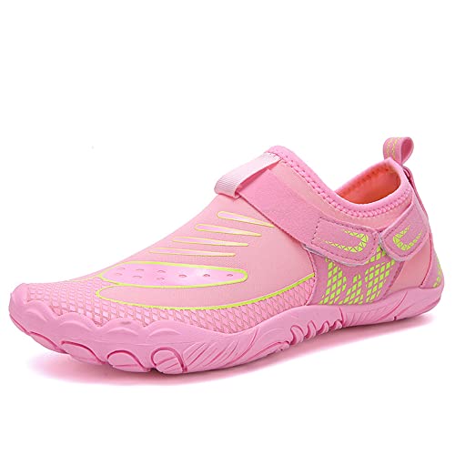 ENEN Unisex Badeschuhe Strandschuhe Wasserschuhe, Sommer Schnell Trocknend Aquaschuhe Schwimmschuhe Surfschuhe Leichte Barfussschuhe Aqua Schuhe für Damen Herren von ENEN