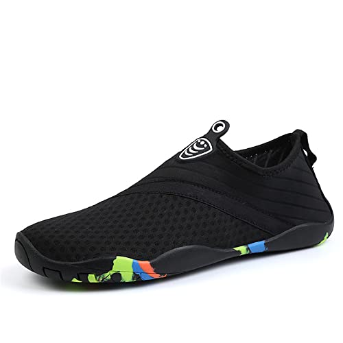 ENEN Unisex Badeschuhe Strandschuhe Wasserschuhe, Sommer Schnell Trocknend Aquaschuhe Schwimmschuhe Surfschuhe Leichte Barfussschuhe Aqua Schuhe für Damen Herren von ENEN