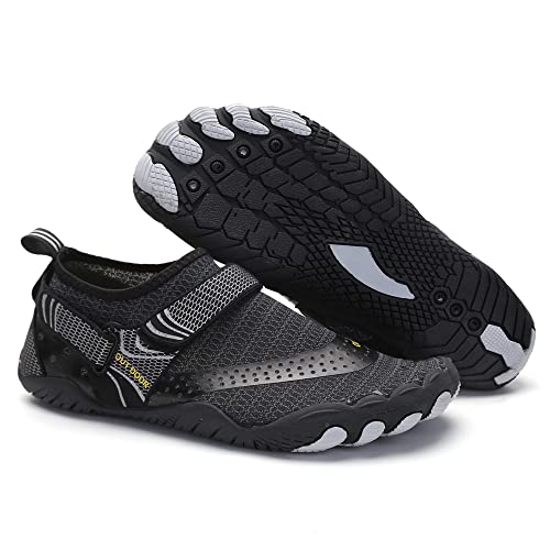 ENEN Unisex Badeschuhe Strandschuhe Wasserschuhe, Sommer Schnell Trocknend Aquaschuhe Schwimmschuhe Surfschuhe Leichte Barfussschuhe Aqua Schuhe für Damen Herren von ENEN