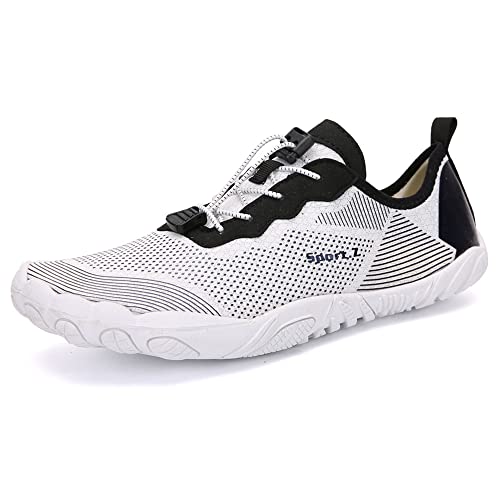 ENEN Unisex Badeschuhe Strandschuhe Wasserschuhe, Sommer Schnell Trocknend Aquaschuhe Schwimmschuhe Surfschuhe Leichte Barfussschuhe Aqua Schuhe für Damen Herren von ENEN