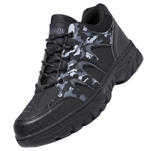 ENEN Wanderschuhe Herren Leicht, Trekkingschuhe Wasserdicht Herren Wanderschuhe Atmungsaktiv Sommer Bergschuhe rutschfeste Outdoor Wanderstiefel Unisex für Mountainbike von ENEN