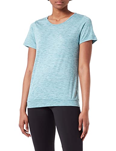 Energetics Damen Jewel II T-Shirt, Melange/Blue Aqua, 38 von ENERGETICS