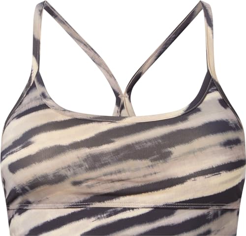 Energetics Damen Gigi V Sport-BH, AOP-/Schwarz/Brown Lig, M von ENERGETICS