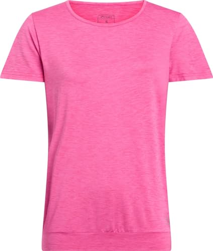 Energetics Damen Jewel Ss T-Shirt, Melange/Pink/Pink, L von ENERGETICS