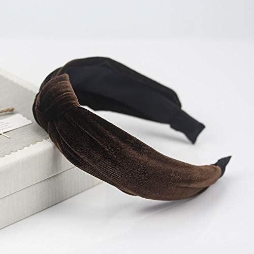 Stilvolle Haarzubehör for Frauen Mädchen, Hochzeitshaarstück Vintage Hair Accessoire, Frauen handgefertigtes Kreuzknoten Haarbänder Stirnband (Farbe: B) (Style : E) von ENESEA