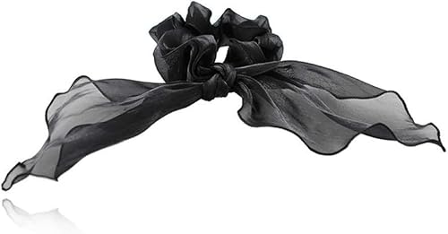 Stilvolle Haarzubehör for Frauen Mädchen, Hochzeitshaarstück Vintage Hair Accessoire, Süßigkeiten Farbe Frauen Haare Scrunchie Bögen Pferdeschwanzhalter Haarband Bogenknoten knackige Mädchen Haarbindu von ENESEA