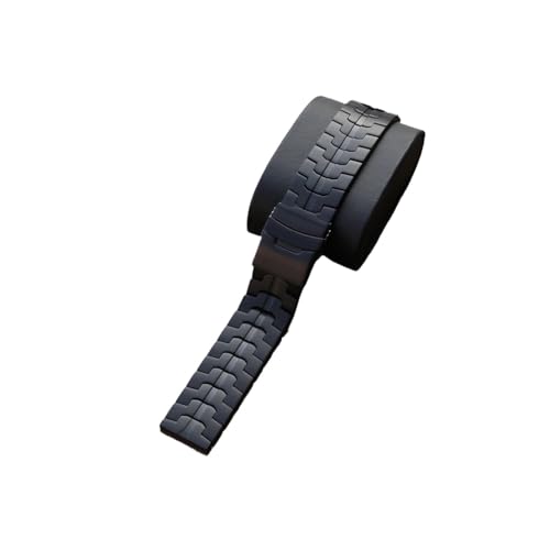 20 mm 22 mm Titan-Uhrenarmband, schwarz-orangefarbenes Armband for Amazfit Active 2 for Garmin Active 6(Black,For Huawei Oneplus Watch 2 2R) von ENFYUSTR