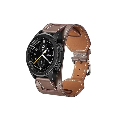 20mm 22mm Leder Gürtel strap for Huawei Uhr GT4 3 2 2e/4 3Pro Armband for amazfit(Taupe,For Huawei Watch 3 3 Pro) von ENFYUSTR