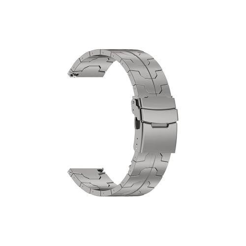 22 mm Titanarmband passend for Huawei Watch GT5 GT4 46 mm Watch 4/4 Pro Smart Watch Band for Amazfit Balance GTR 4 3 2 Business Armband(Titanium,Huawei GT5 46mm) von ENFYUSTR