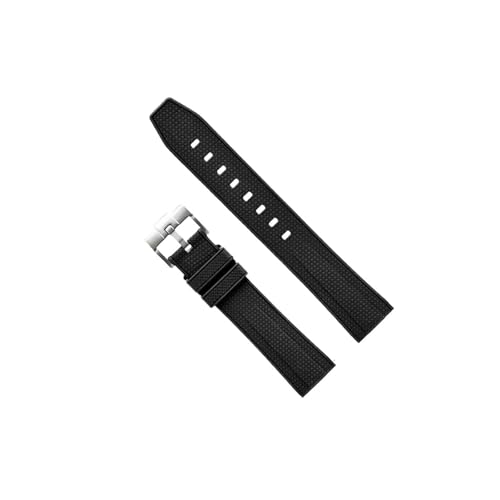 ENFYUSTR 20 mm Kautschukarmband for PAGANI DESIGN 20 mm Interface-Uhren, for PD1708 PD1762 PD1682 PD1717 PD1690(Black-B) von ENFYUSTR