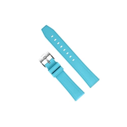 ENFYUSTR 20 mm Kautschukarmband for PAGANI DESIGN 20 mm Interface-Uhren, for PD1708 PD1762 PD1682 PD1717 PD1690(Light blue) von ENFYUSTR