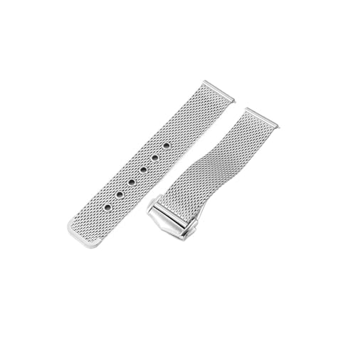 ENFYUSTR Wasserdichtes Milan-Armband aus raffiniertem Stahl for Haima 300 Super Master 007 Uhrenarmband for Omega Outdoor-Armband(Steel) von ENFYUSTR