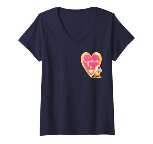 Damen HOCHZEIT IN ITALIEN HÜHNER JGA ITALIENISCHE SPOSA BRAUT T-Shirt mit V-Ausschnitt Damen HOCHZEIT IN ITALIEN HÜHNER JGA ITALIENISCHE SPOSA BRAUT T-Shirt mit V-Ausschnitt von ENGAGEMENT WEDDING HONEYMOON MARRIED HEART