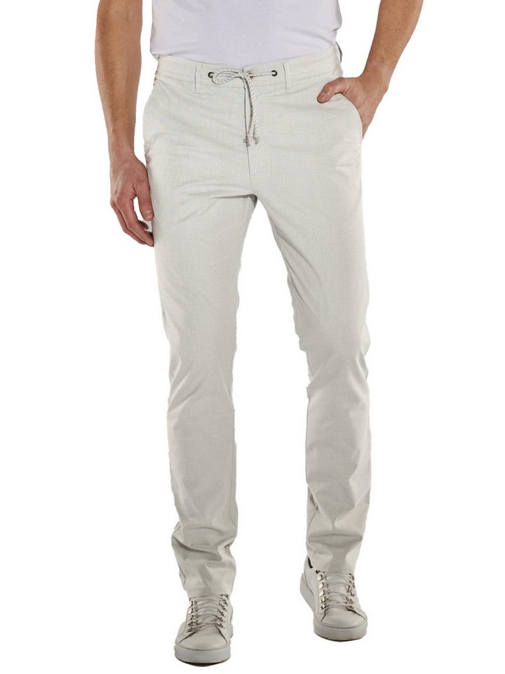 ENGBERS GERMANY Chinohose ENGBERS GERMANY Herren Chino aus Hightech-Warenmaterial, Hellgrau von ENGBERS GERMANY