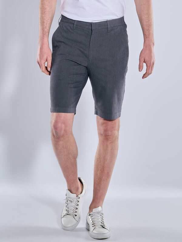 ENGBERS GERMANY Herren Bermuda grau regular uni von ENGBERS GERMANY