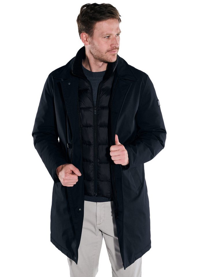 ENGBERS GERMANY Kurzmantel ENGBERS GERMANY Herren Mantel mit Funktionsdetails, Saphirblau von ENGBERS GERMANY