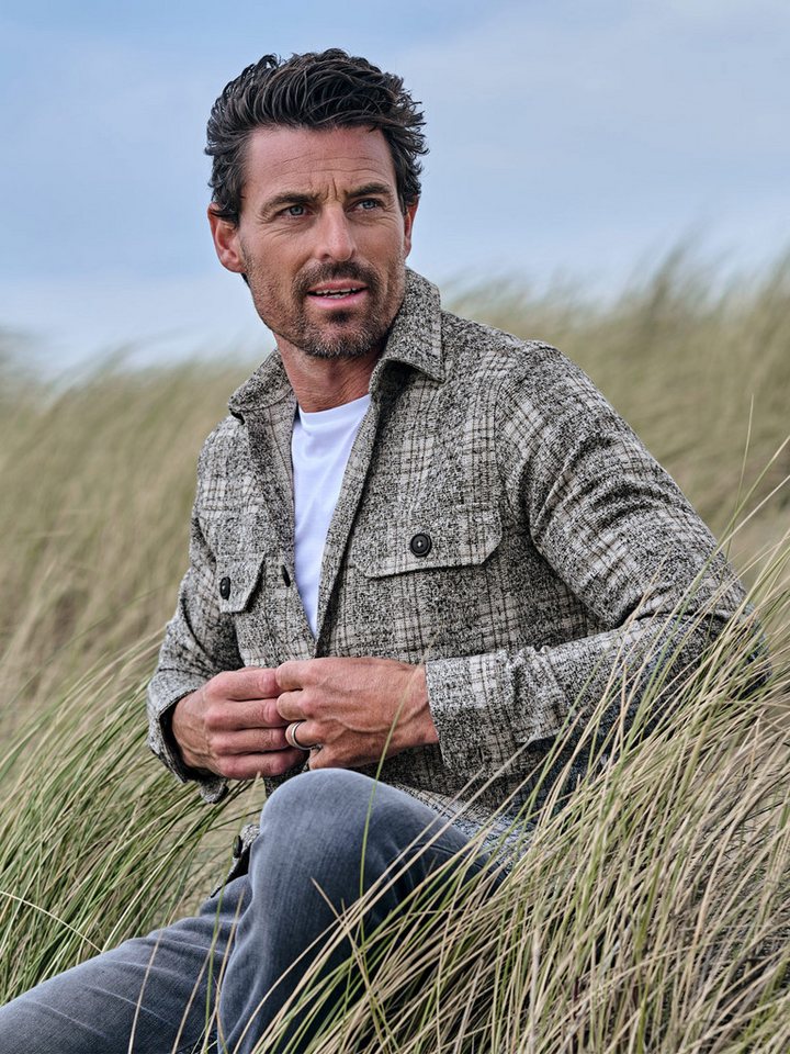 ENGBERS GERMANY Langarmhemd ENGBERS GERMANY Herren Hemd langarm, Beige von ENGBERS GERMANY