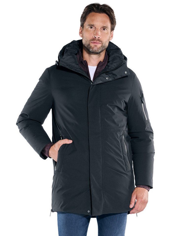 ENGBERS GERMANY Langjacke ENGBERS GERMANY Herren Wasserabweisende Jacke, Schwarz von ENGBERS GERMANY