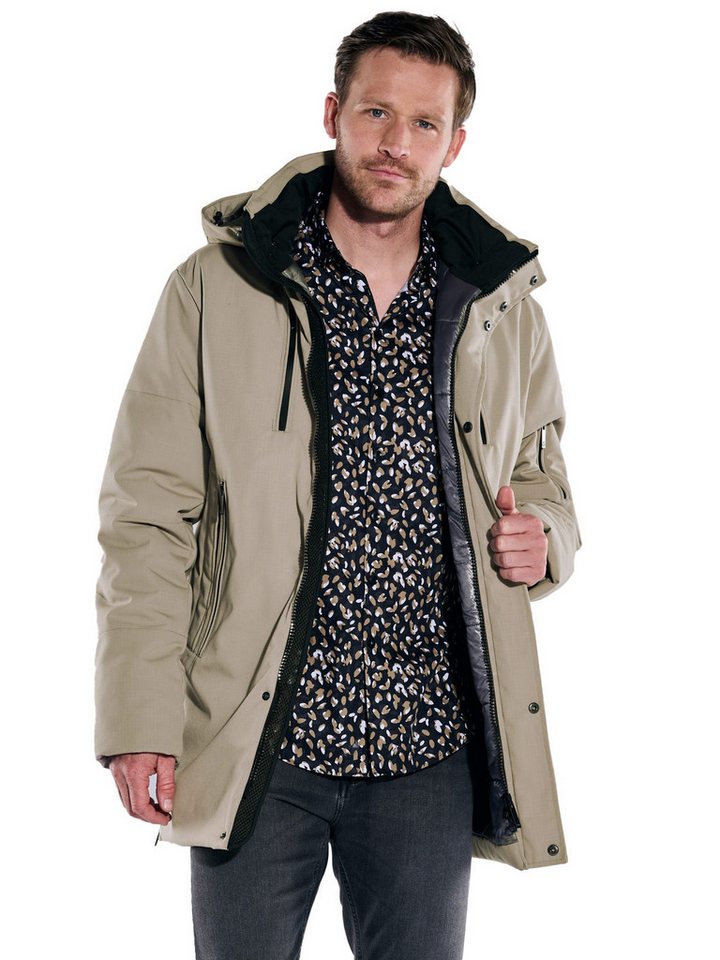 ENGBERS GERMANY Langjacke ENGBERS GERMANY Herren Jacke mit Funktionsdetails, Beige ENGBERS GERMANY Langjacke ENGBERS GERMANY Herren Jacke mit Funktionsdetails, Beige von ENGBERS GERMANY