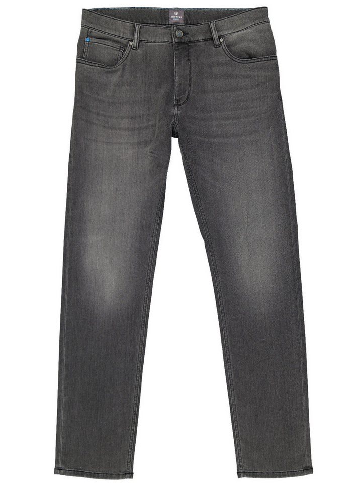 ENGBERS GERMANY Stretch-Jeans ENGBERS GERMANY Herren Jeans aus hochwertigem Garn, Anthrazit von ENGBERS GERMANY