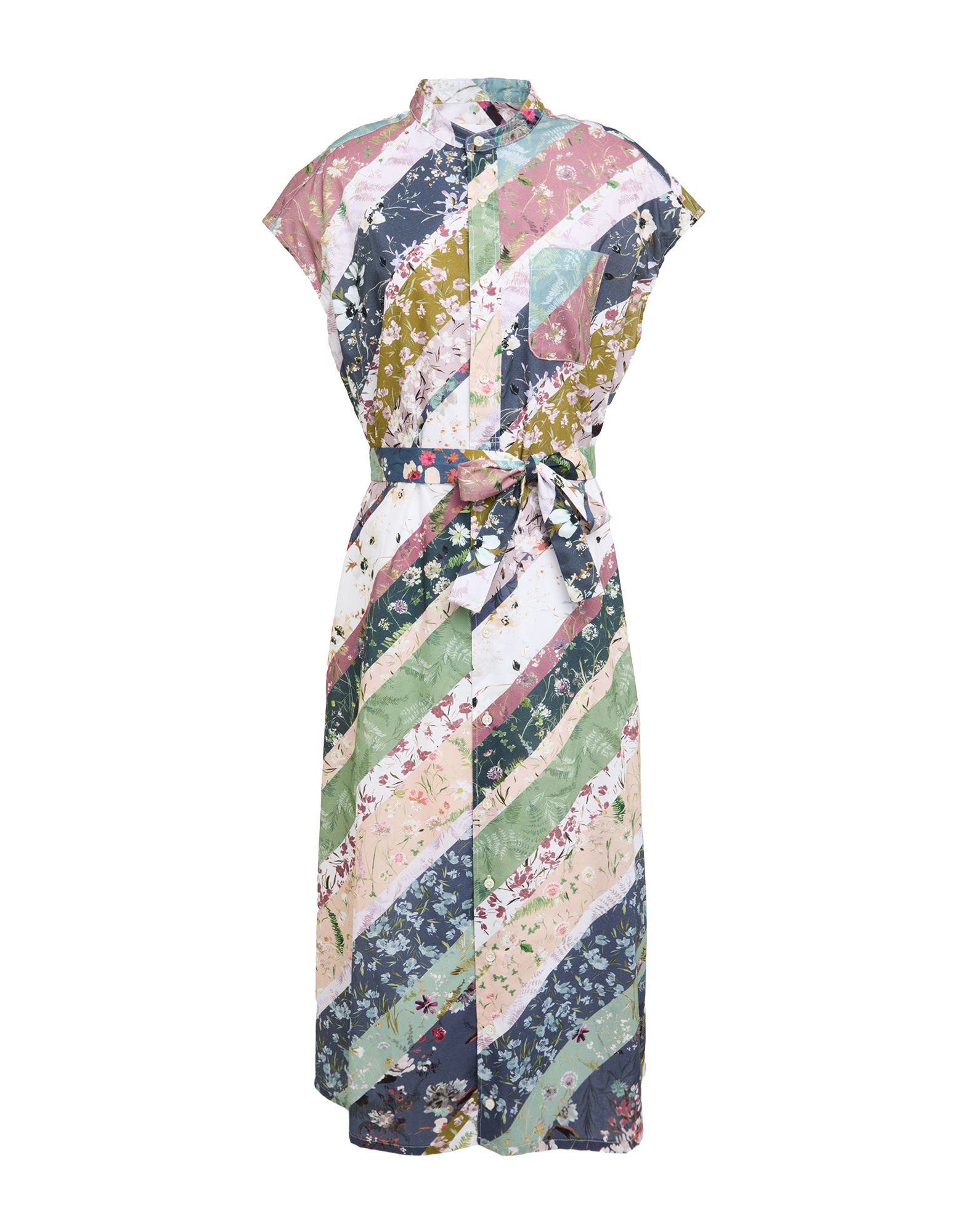 ENGINEERED GARMENTS Midi-kleid Damen Säuregrün ENGINEERED GARMENTS Midi-kleid Damen Säuregrün von ENGINEERED GARMENTS