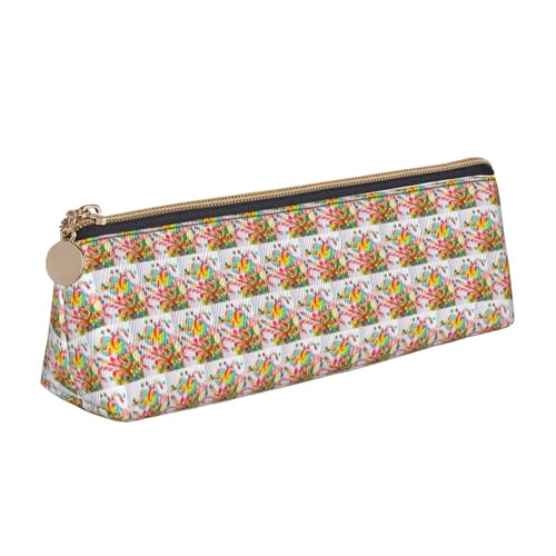 ENGhjes Federmäppchen aus Leder mit süßem Süßigkeiten-Hintergrund, niedliches Federmäppchen mit Reißverschluss, Schreibwaren-Tasche für Jungen und Mädchen, Geschenk zum Schulanfang, weiß ENGhjes Federmäppchen aus Leder mit süßem Süßigkeiten-Hintergrund, niedliches Federmäppchen mit Reißverschluss, Schreibwaren-Tasche für Jungen und Mädchen, Geschenk zum Schulanfang, weiß von ENGhjes