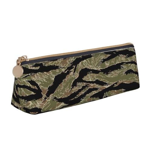 ENGhjes Federmäppchen mit Tigerstreifen, Camouflage-Druck, niedliches Reißverschluss-Federmäppchen, Schreibwaren-Tasche für Jungen und Mädchen, Geschenk zum Schulanfang, weiß, Einheitsgröße ENGhjes Federmäppchen mit Tigerstreifen, Camouflage-Druck, niedliches Reißverschluss-Federmäppchen, Schreibwaren-Tasche für Jungen und Mädchen, Geschenk zum Schulanfang, weiß, Einheitsgröße von ENGhjes