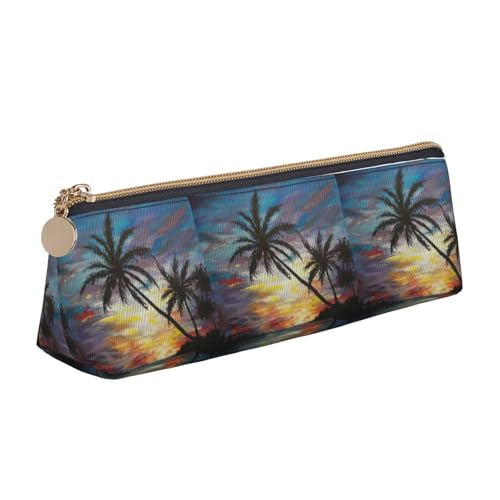 ENGhjes Federmäppchen mit tropischem Sonnenuntergang-Druck, niedliches Federmäppchen mit Reißverschluss, Schreibwaren-Tasche für Jungen und Mädchen, Geschenk zum Schulanfang, weiß, Einheitsgröße ENGhjes Federmäppchen mit tropischem Sonnenuntergang-Druck, niedliches Federmäppchen mit Reißverschluss, Schreibwaren-Tasche für Jungen und Mädchen, Geschenk zum Schulanfang, weiß, Einheitsgröße von ENGhjes