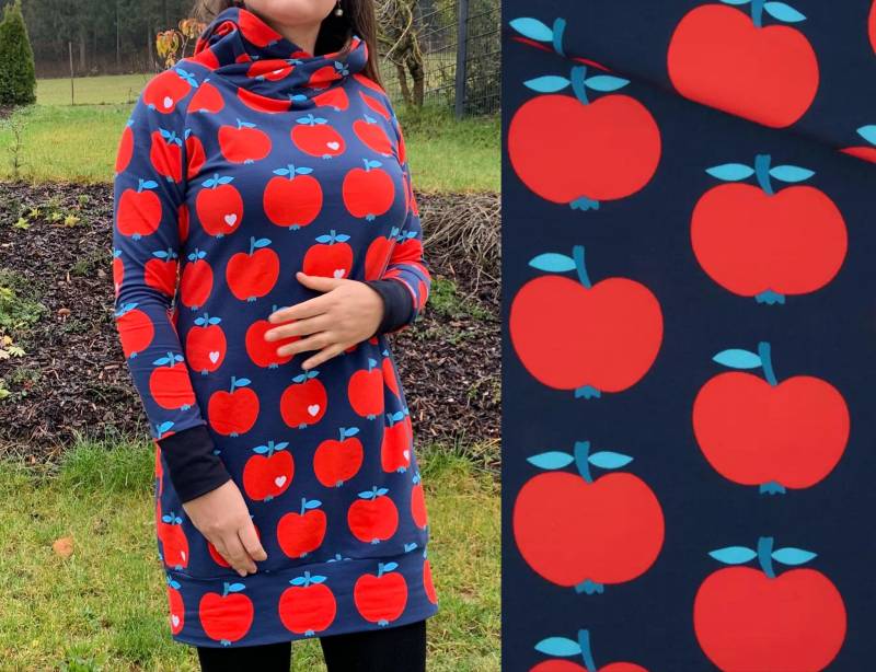 Damen Sweatkleid Kapuzenkleid Kleid Mit Kapuze, Aus Sweat Oder Sommersweat von ENJOhandmade