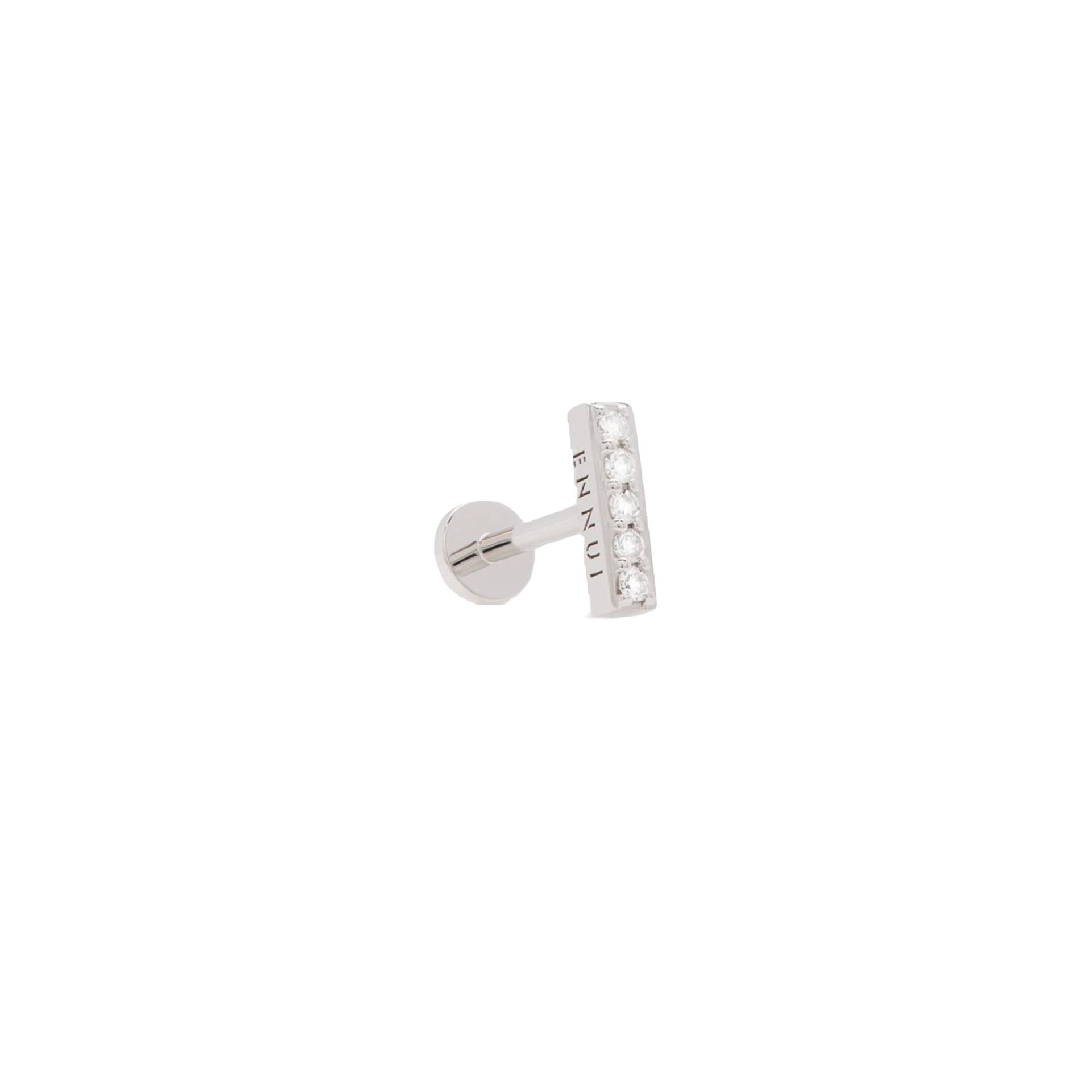 LONG ISLAND LABRET - WHITE DIAMOND & WHITE GOLD von ENNUI