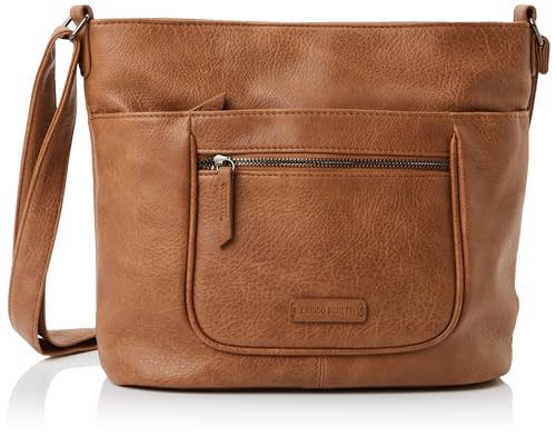 ENRICO BENETTI Unisex Emma Handbag, Camel von ENRICO BENETTI