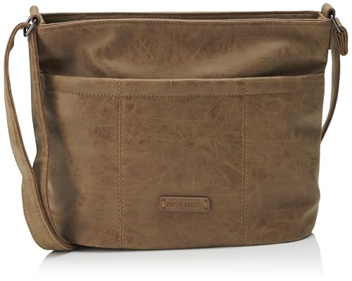 ENRICO BENETTI Unisex Kate Handbag, Camel von ENRICO BENETTI