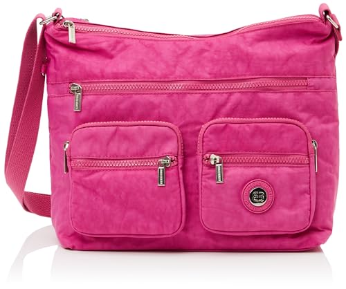 ENRICO BENETTI Unisex Suzie Handbag, Fuchsia von ENRICO BENETTI