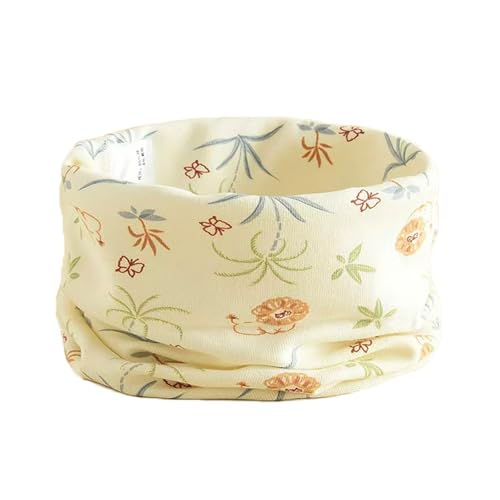 ENSTAB Baby Schal Baumwolle Loop Schal Kinder Baby Loop Hals Wärmer Schlauchschal Mädchen und Junge (A-Garten) von ENSTAB