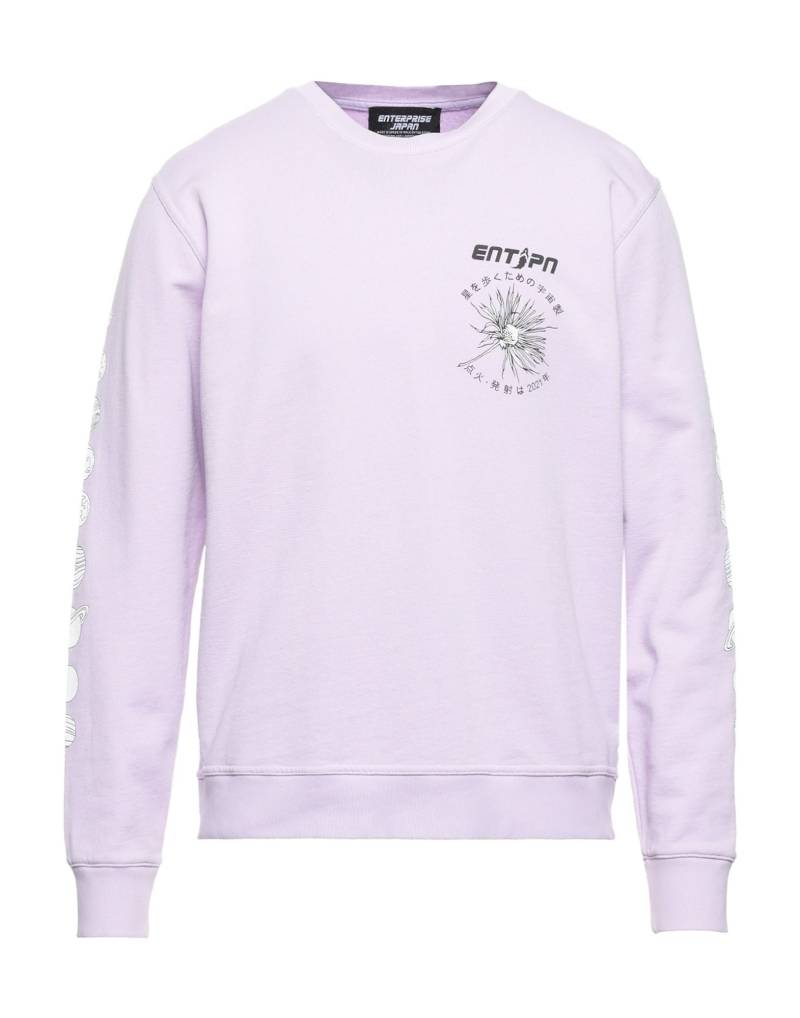 ENTERPRISE JAPAN Sweatshirt Herren Lila von ENTERPRISE JAPAN