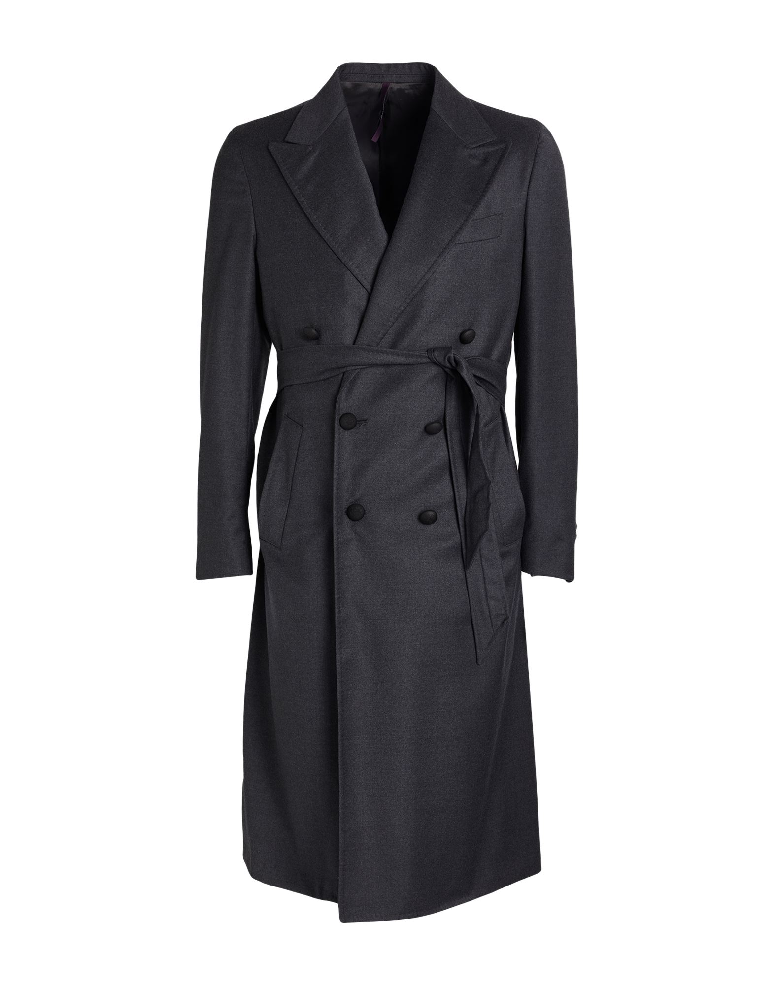 ENTRE AMIS Mantel Herren Blei von ENTRE AMIS