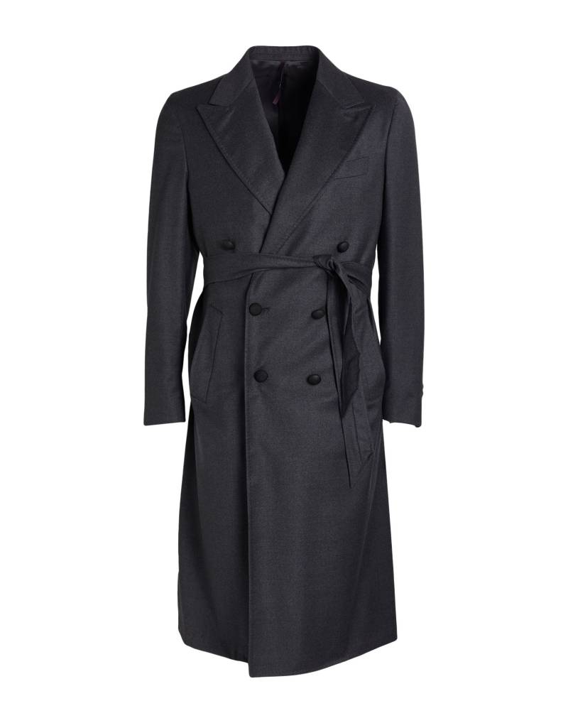 ENTRE AMIS Mantel Herren Blei von ENTRE AMIS