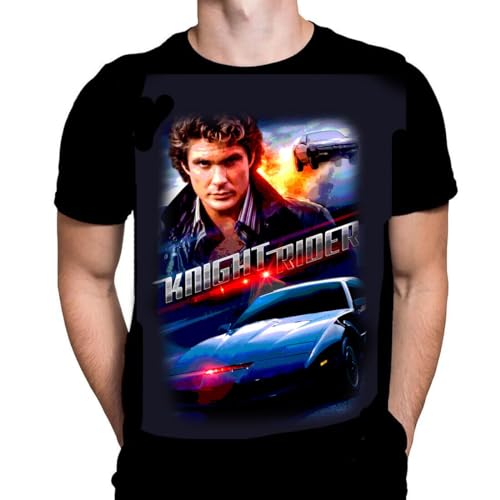 Knight-Rider - Classic 80's TV- T-Shirt Kit Car David Hasseloff Action BlackXX-LargeBlackXXL Knight-Rider - Classic 80's TV- T-Shirt Kit Car David Hasseloff Action BlackXX-LargeBlackXXL von ENURLS