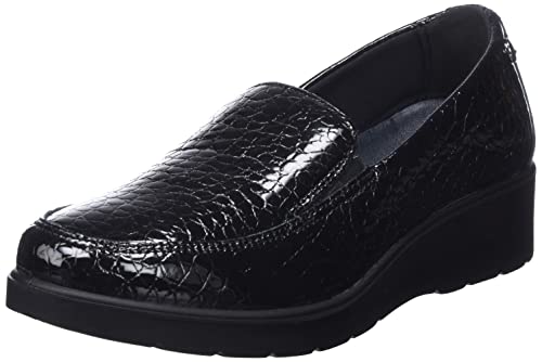 ENVAL SOFT Damen D.Amalia Enval Moccasin, Schwarz, 36 EU von ENVAL SOFT